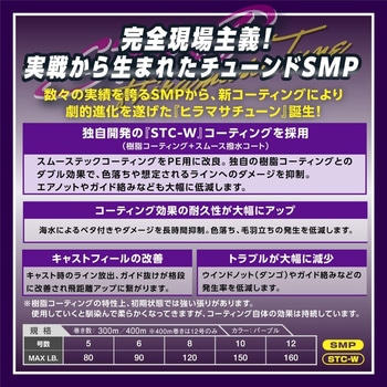 キャスティングSMPヒラマサチューンX8 VARIVAS
