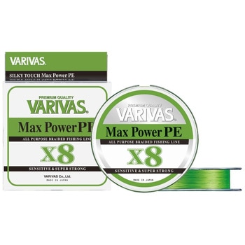 マックスパワーPE X8[ライムグリーン] VARIVAS