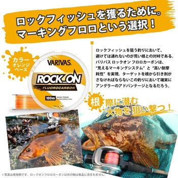 ロックオンフロロカーボン 100m VARIVAS
