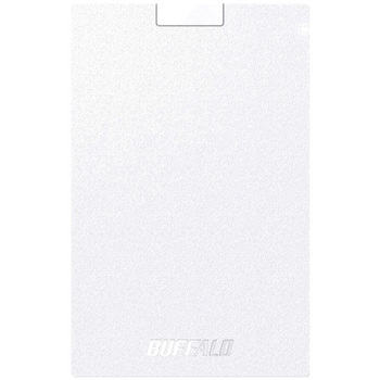 USB3.2(Gen1) ポータブルSSD Type-A 500GB ホワイト BUFFALO(バッファロー)