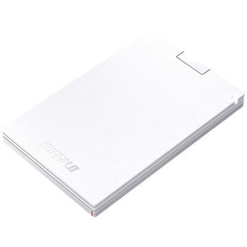USB3.2(Gen1) ポータブルSSD Type-A 500GB ホワイト BUFFALO(バッファロー)