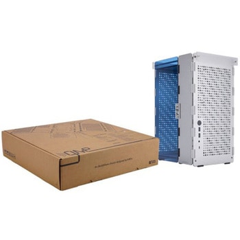 POC ONE SILVER/Mini-ITXケース/シルバー/各パネルがひとつにつながっており組み立てが簡単/3.5スロットGPU対応/120mm ARGBファン1基搭載 IN WIN(インウィン)