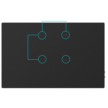 タッチパネル対応液晶ディスプレイ 13.3型/1920×1080/miniHDMI×1、USB-C×2/ブラック/スピーカー有/2年保証 JAPANNEXT