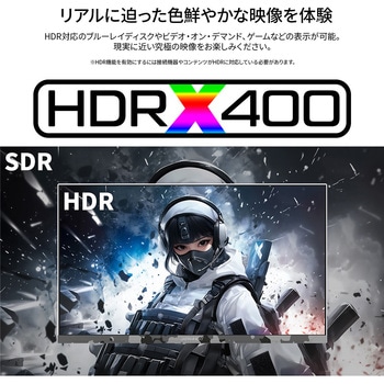 ゲーミング液晶ディスプレイ 23.8型/1920×1080/DP×1、HDMI×2/ホワイトカモフラージュ/スピーカー有/2年保証 JAPANNEXT