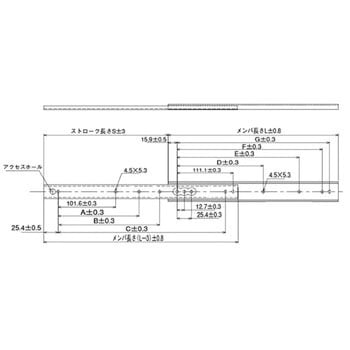 スライドレール S101 日本スライド工業