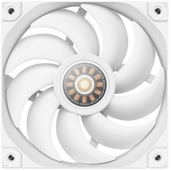 FT12 WH/120mmケースファン/ホワイト/高い静音性と耐久性/3相10極12スロットFOCクローズドループ制御モーター/強化コンポジット素材 DEEPCOOL