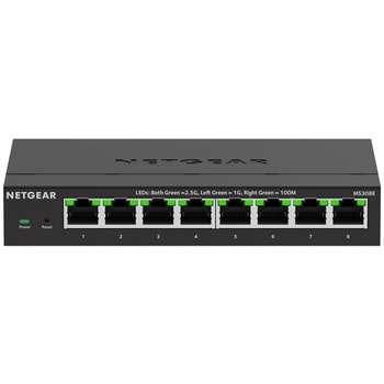 MS308E マルチギガ(2.5G)8ポート アンマネージ・プラススイッチ NETGEAR
