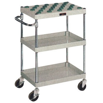 TRUSCO 小型物品棚 バーディワゴン固定型 750X500 3段 ホワイト BDWR973W 物流 保管用品 物流 保管用品 ツールワゴン スチール製ワゴン ボルトタイプ 代引不可 BDW-R973-W BDWR973W トラスコ中山(株) TRUSCO 小型物品棚 バーディ