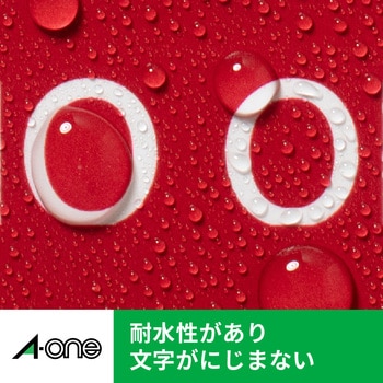 31062 屋外でも使えるサインラベルシール(レーザープリンタ用) 1冊(5