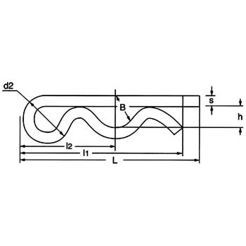 スナップピン(鉄/三価クロメート) 大阪魂
