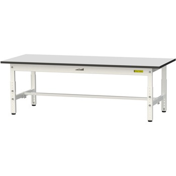 軽量作業台/耐荷重150kg_高さ調整_RoHS2指令対応塩ビシート天板_ワークテーブル150シリーズ 山金工業