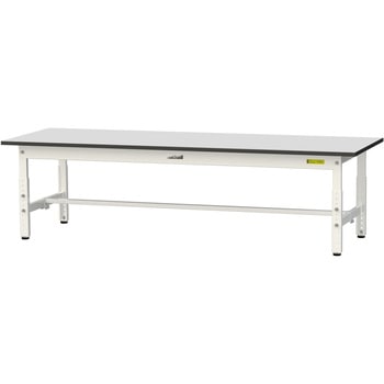 軽量作業台/耐荷重150kg_高さ調整_RoHS2指令対応塩ビシート天板_ワークテーブル150シリーズ 山金工業