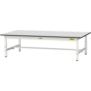 軽量作業台/耐荷重150kg_高さ調整_RoHS2指令対応塩ビシート天板_ワークテーブル150シリーズ 山金工業