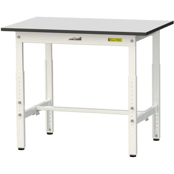 軽量作業台/耐荷重150kg_高さ調整_RoHS2指令対応塩ビシート天板_ワークテーブル150シリーズ 山金工業