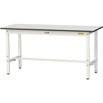 軽量作業台/耐荷重150kg_高さ調整_RoHS2指令対応塩ビシート天板_ワークテーブル150シリーズ 山金工業