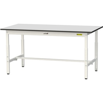 軽量作業台/耐荷重150kg_高さ調整_RoHS2指令対応塩ビシート天板_ワークテーブル150シリーズ 山金工業