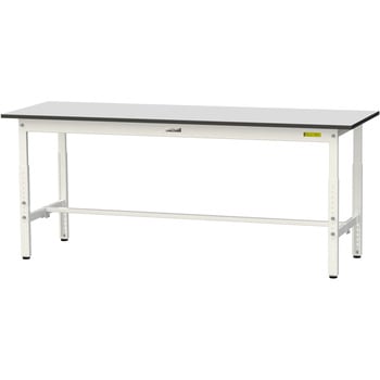 軽量作業台/耐荷重150kg_高さ調整_RoHS2指令対応塩ビシート天板_ワークテーブル150シリーズ 山金工業