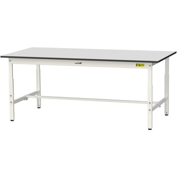 軽量作業台/耐荷重150kg_高さ調整_RoHS2指令対応塩ビシート天板_ワークテーブル150シリーズ 山金工業
