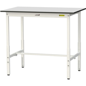 軽量作業台/耐荷重150kg_高さ調整_RoHS2指令対応塩ビシート天板_ワークテーブル150シリーズ 山金工業
