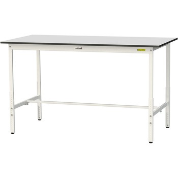 軽量作業台/耐荷重150kg_高さ調整_RoHS2指令対応塩ビシート天板_ワークテーブル150シリーズ 山金工業