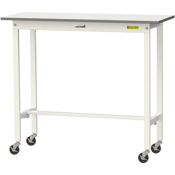 軽量作業台/耐荷重128kg_移動式H1035_ワークテーブル150シリーズ 山金工業