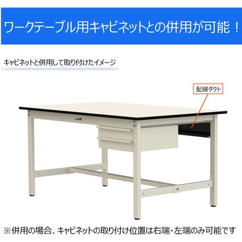 オプション/配線ダクト_山金工業製ワークテーブル用 山金工業