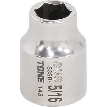 SUSソケット(6角) TONE トネ (前田金属工業)
