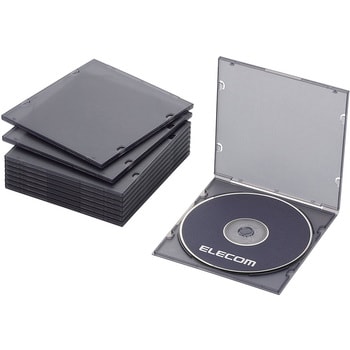 CD/DVD/Blu-ray スリムPPケース 1枚収納 エレコム