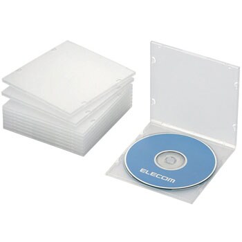 CD/DVDスリムPPケース 1枚収納