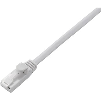 LD-CTT/WH1/RS LANケーブル CAT5E 爪折れ防止 スリムコネクタ RoHS より線 簡易パッケージ エレコム ストレート結線式  1Gbps ケーブル長1(コネクター含まず)m 無し(UTP仕様) より線(24AWG)構造 1本 - 【通販モノタロウ】