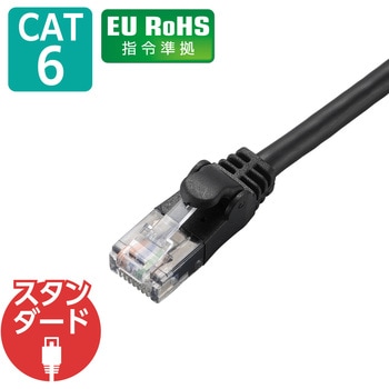 エレコム ELECOM LANケーブル/CAT7対応/爪折レ防止/0.5m