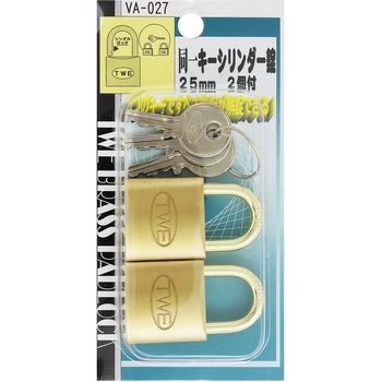同一キーシリンダー錠 WAKI