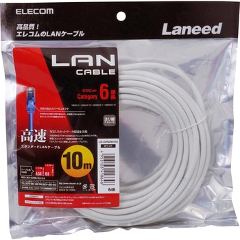LD-GPN/WH10 LANP[u CAT6 MKrbg  RJ-45RlN^ XRlN^ RoHS GR ܐ܂h~ Xg[g 1Gbps 09300235