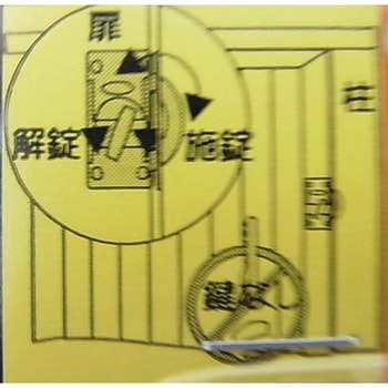 内締錠 WAKI(和気産業)