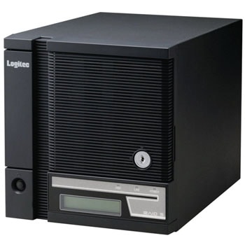 RAID5対応 Windows Storage Server 2008 R2(Workgroup Editon)搭載NAS キューブ型 ロジテック