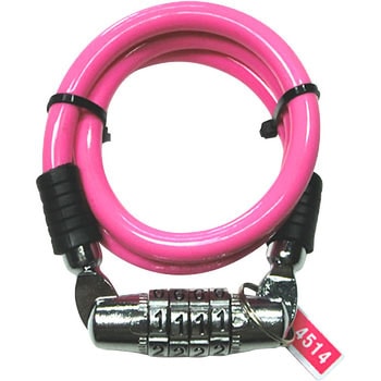 4桁ダイヤルワイヤーロック 8×550mm - WINTEC(ウインテック)