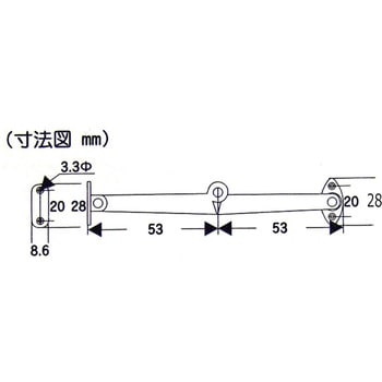 ステー天開用 WAKI
