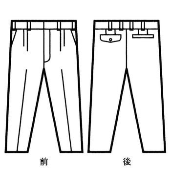 40901 ストレッチツータックパンツ(秋冬用) 自重堂