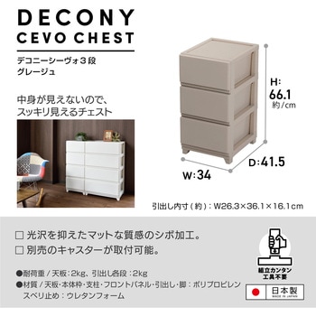 デコニーシーヴォ3段 JEJアステージ
