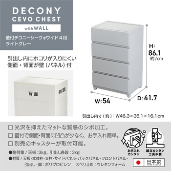 壁付デコニーシーヴォワイド4段 JEJアステージ