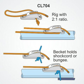 クラムクリート CL704 - Clamcleat
