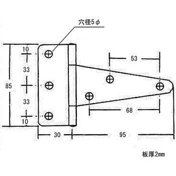 エクストラTヒンジ WAKI