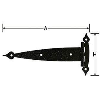 TW-263 アンティック丁番 1袋(2個) WAKI 【通販モノタロウ】
