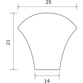 木製ツマミ パイン WAKI