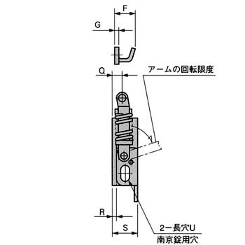 ステンレスキャッチクリップ 栃木屋