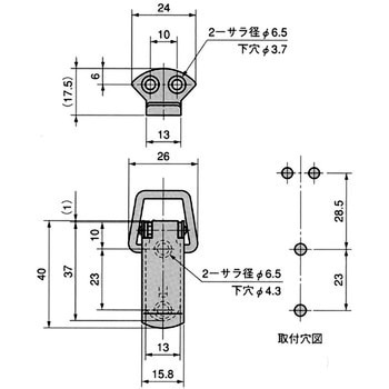 ステンレス蓋止 栃木屋