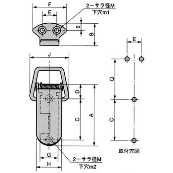 セミ型蓋止 栃木屋