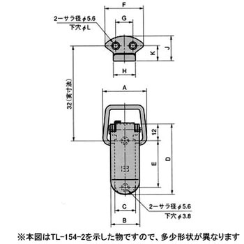 ステンレスセミパチン錠 栃木屋