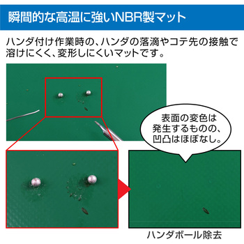 導電性カラーマット(1×1.8m) ホーザン