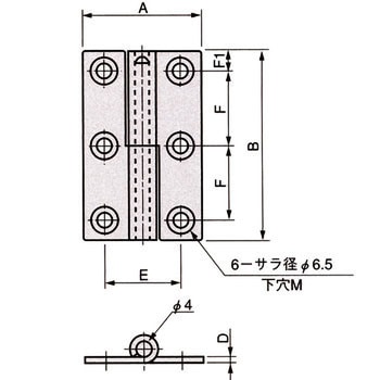 抜差蝶番 栃木屋